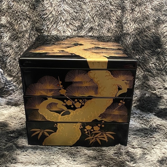 Other - Vintage Japanese Lacquer Storage/Jewelry Box